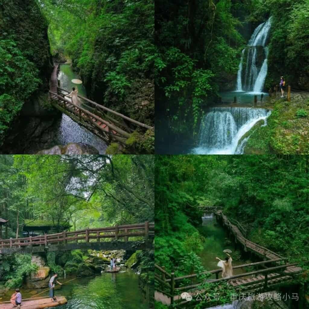 Scenery of Qingcheng Mountain in Chengdu Scenery of Qingcheng Mountain in Chengdu