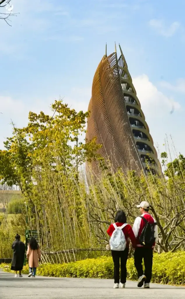 Exterior view of Panda Tower