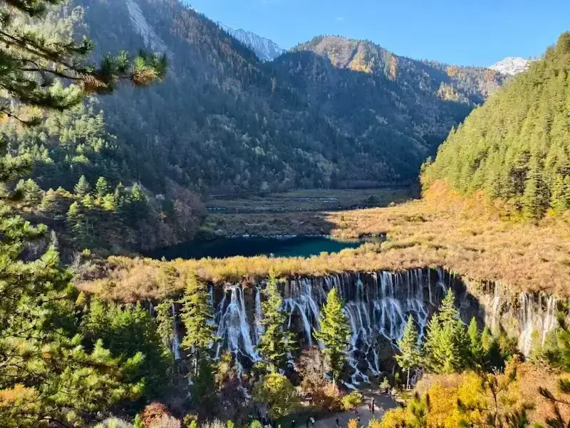 Waterfalls in Jiuzhaigou