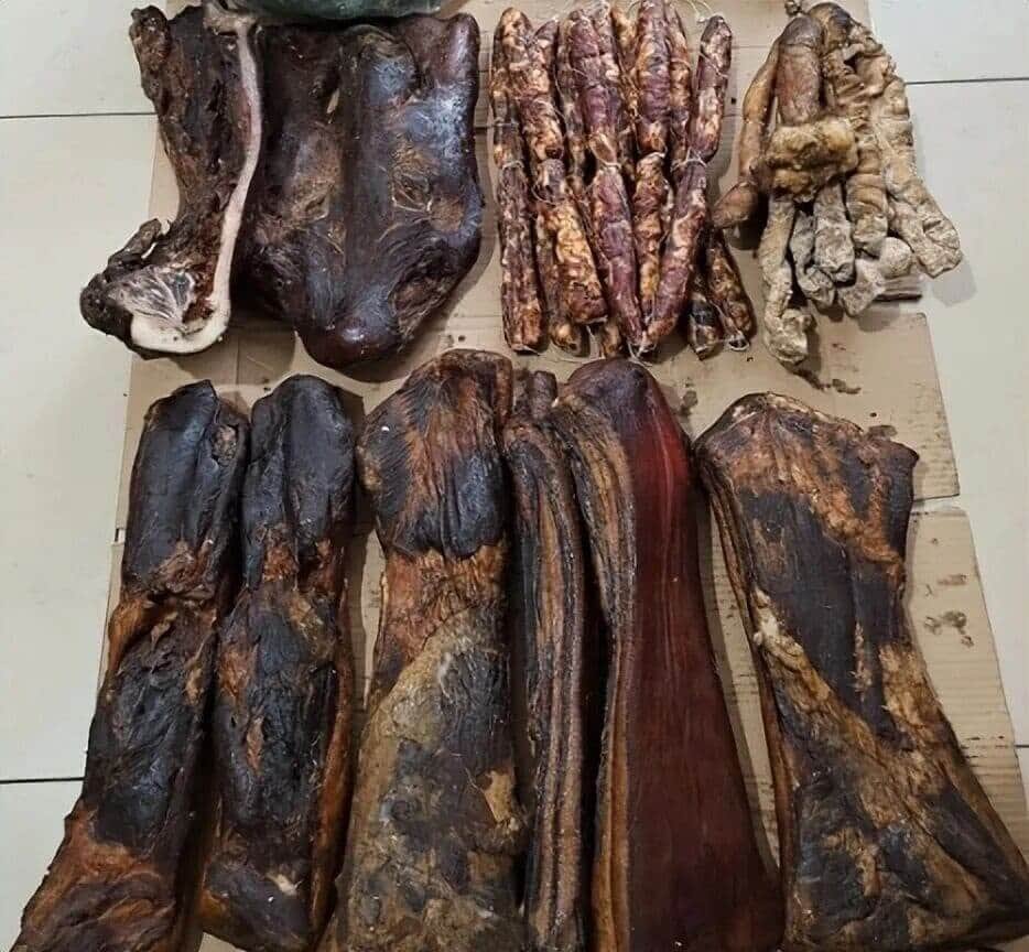 Chengdu cuisine: bacon Chengdu cuisine: bacon