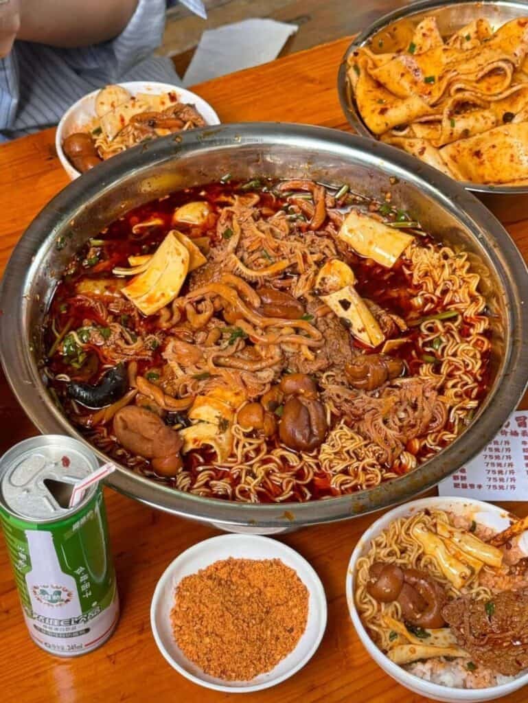 Chengdu cuisine: Wuming maocai Chengdu cuisine: Wuming maocai