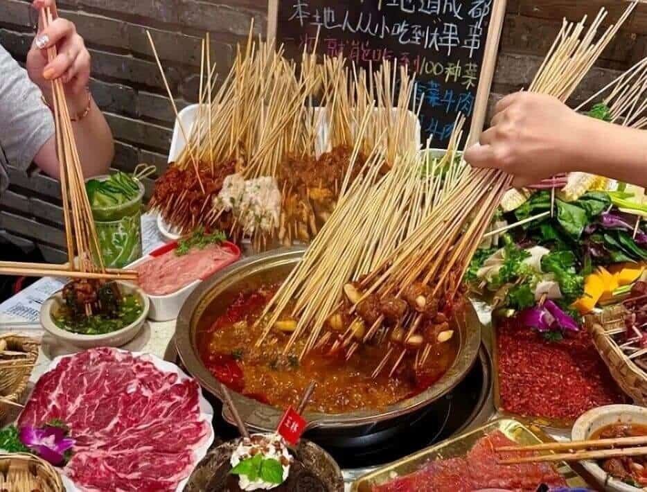 Chengdu Food: Chuan Chuan Xiang Chengdu Food: Chuan Chuan Xiang