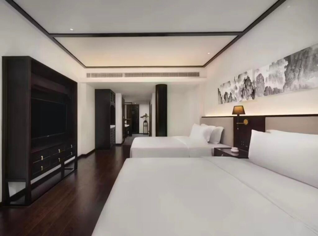 chengdu huajiantang sansheng residence xiuzhuju double room