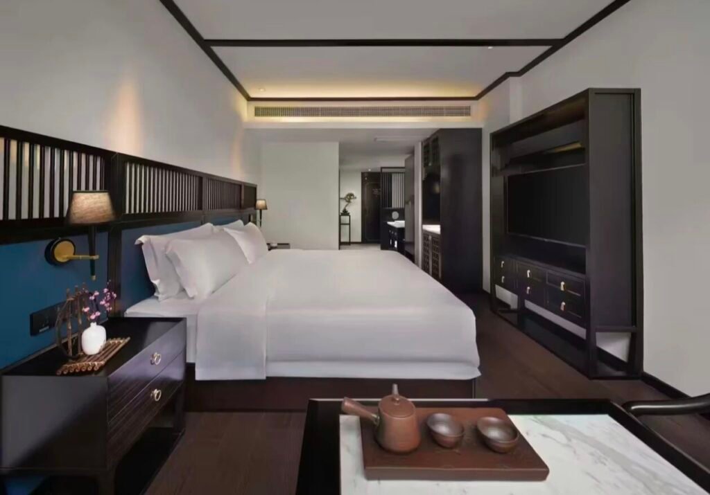 chengdu huajiantang sansheng residence xiuzhuju king room