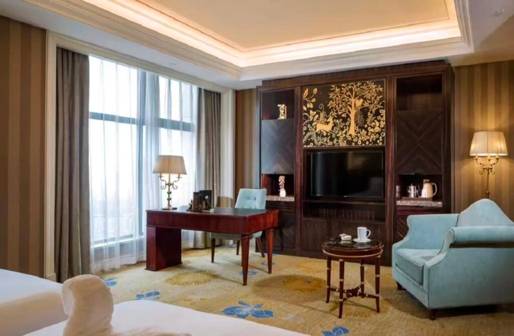 Chengdu Jinyun Hotel Deluxe Twin Room Living Room