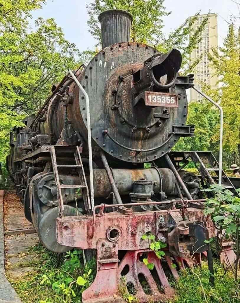 Chengdu Mashi Yanyun Park locomotive