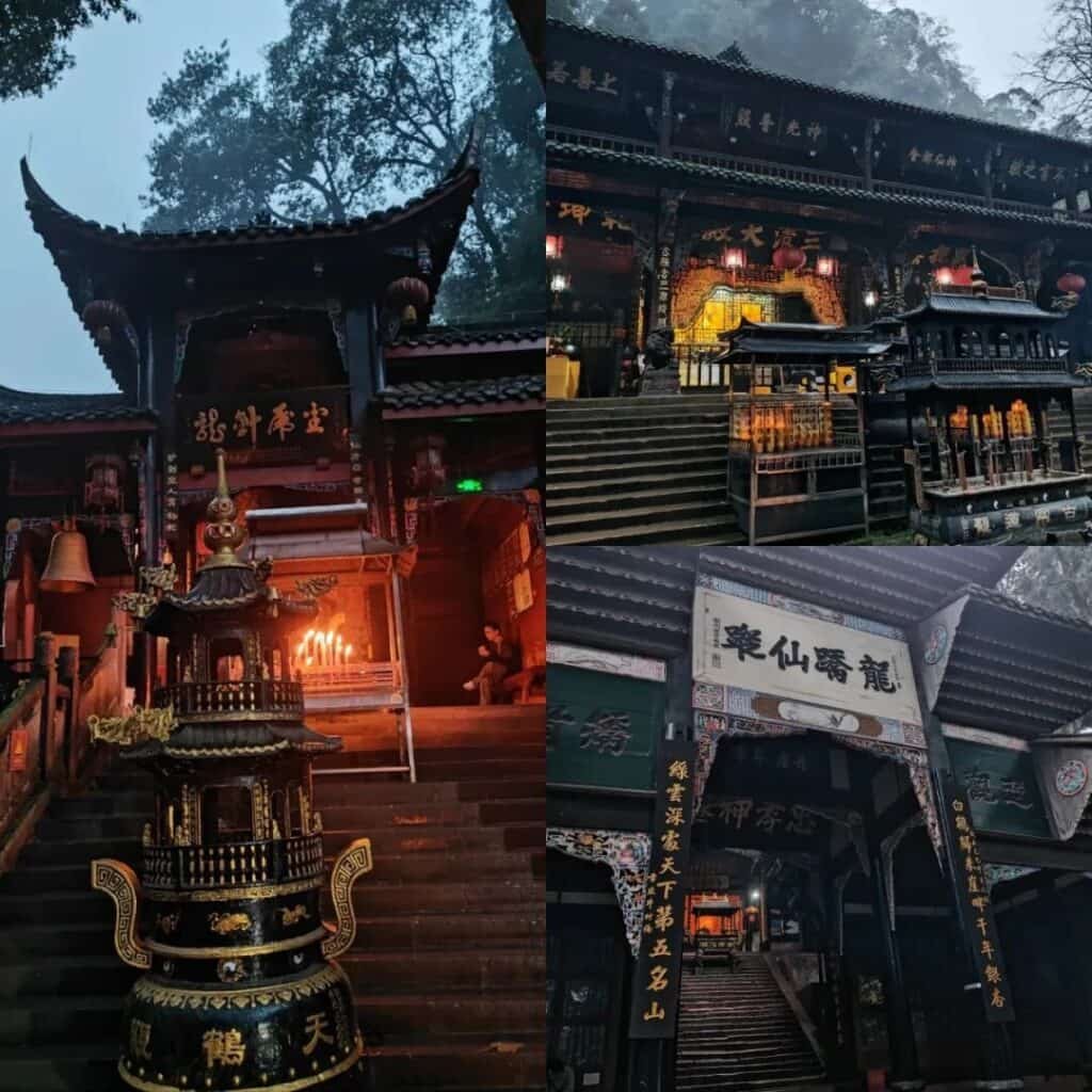 Front Mountain of Qingcheng Mountain in Chengdu