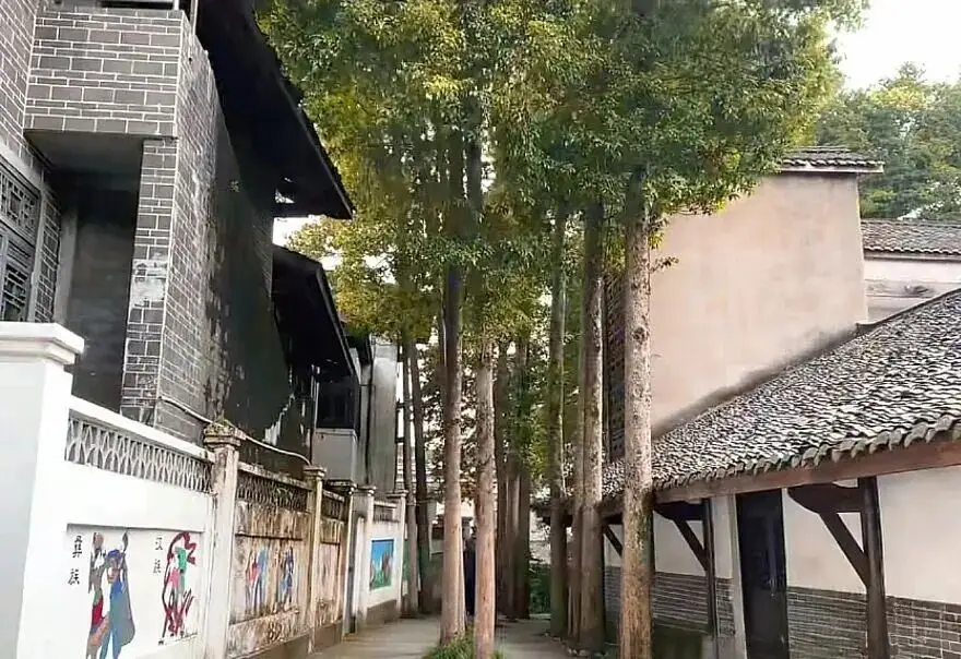 Chang Geng Gate in Luocheng Ancient Town