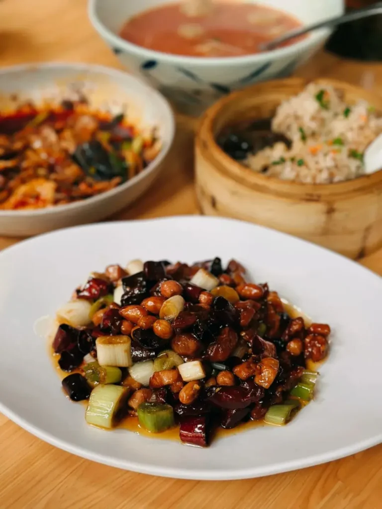 Kung Pao Chicken at Yongle Restaurant