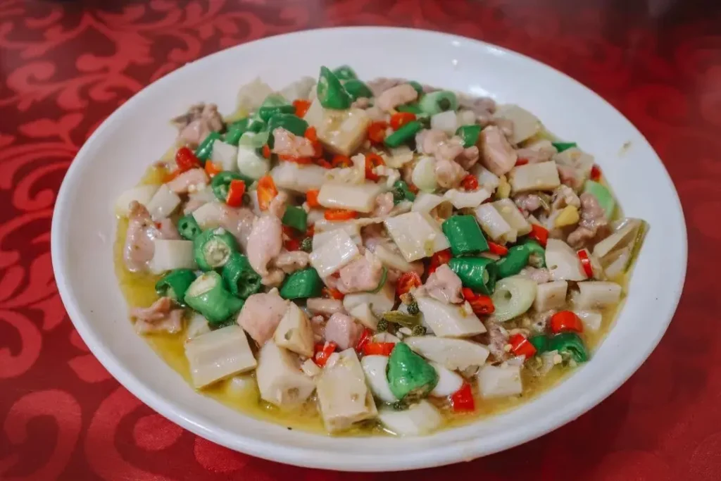 Stir-fried liver and kidney