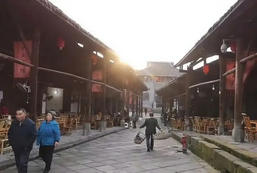 Streets of Luocheng Ancient Town