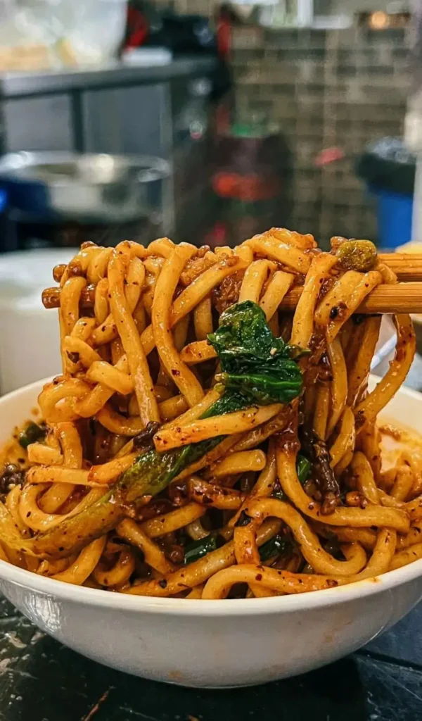 Vegetarian Zha Jiang Mian at Tiemen Zha Jiang Mian Restaurant