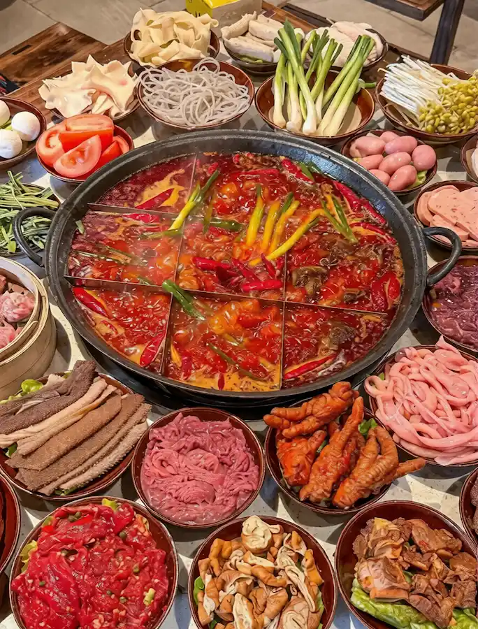 Chengdu hot pot