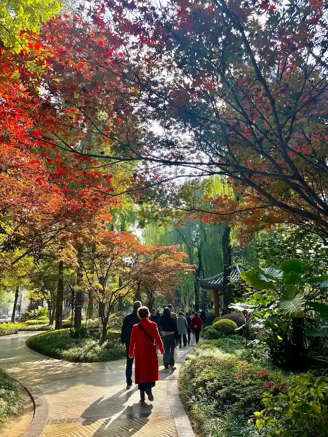 people's park chengdu china