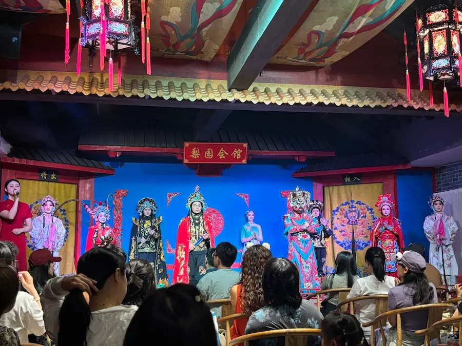 Sichuan Opera Face-Changing Performance at Chengdu Liyuan Guild Hall