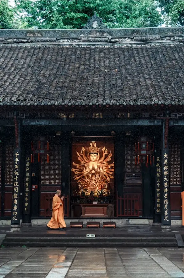 chengdu attractions list:Wenshu Monastery