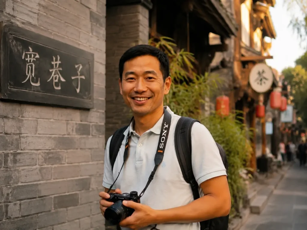 Ke Ping, founder of Chengdu Travels, in Chengdu